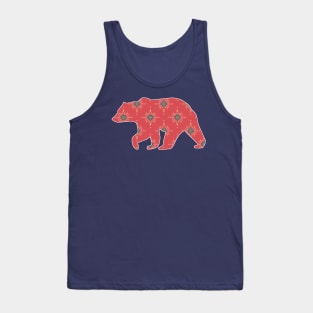 Bear Pattern - 5 Tank Top